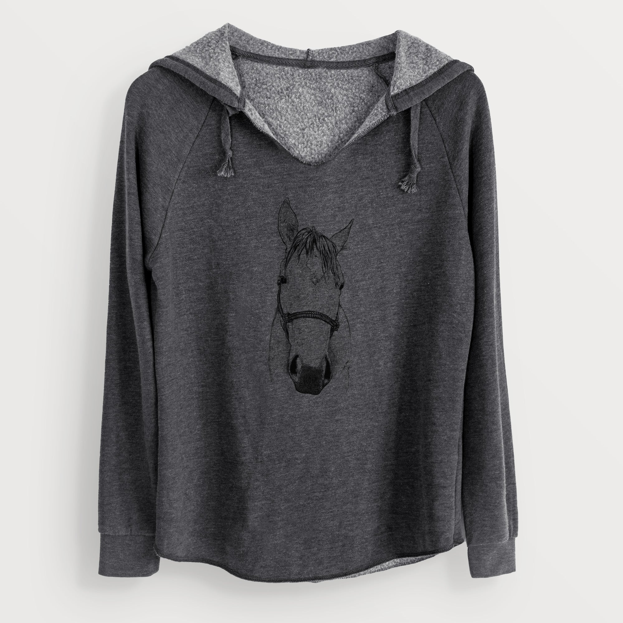 Bare SeaBee the Quarter Horse - Cali Wave Hooded Sweatshirt