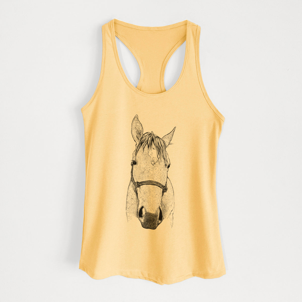 SeaBee the Quarter Horse - Women's Racerback Tanktop