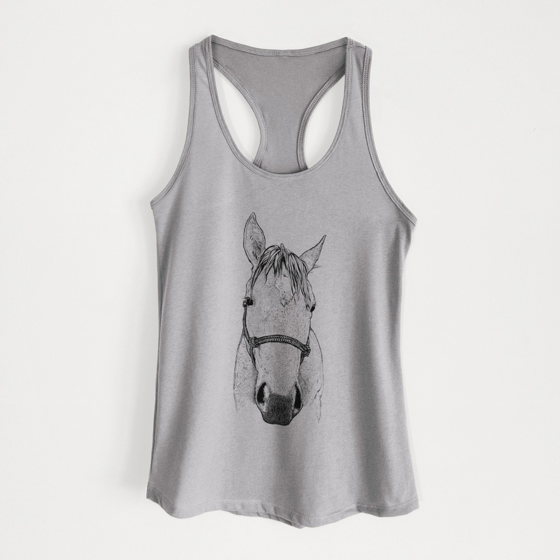 SeaBee the Quarter Horse - Women's Racerback Tanktop