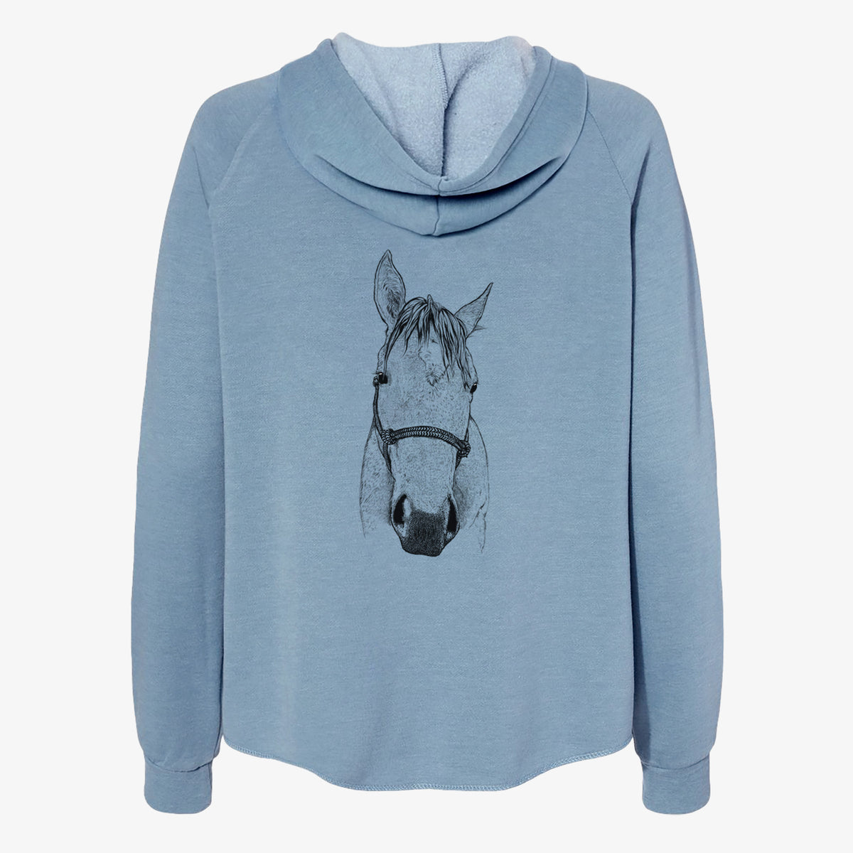 SeaBee the Quarter Horse - Women's Cali Wave Zip-Up Sweatshirt