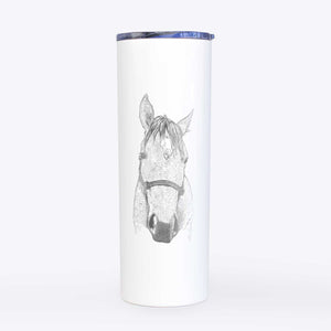 SeaBee the Quarter Horse - 20oz Skinny Tumbler - Inkopious