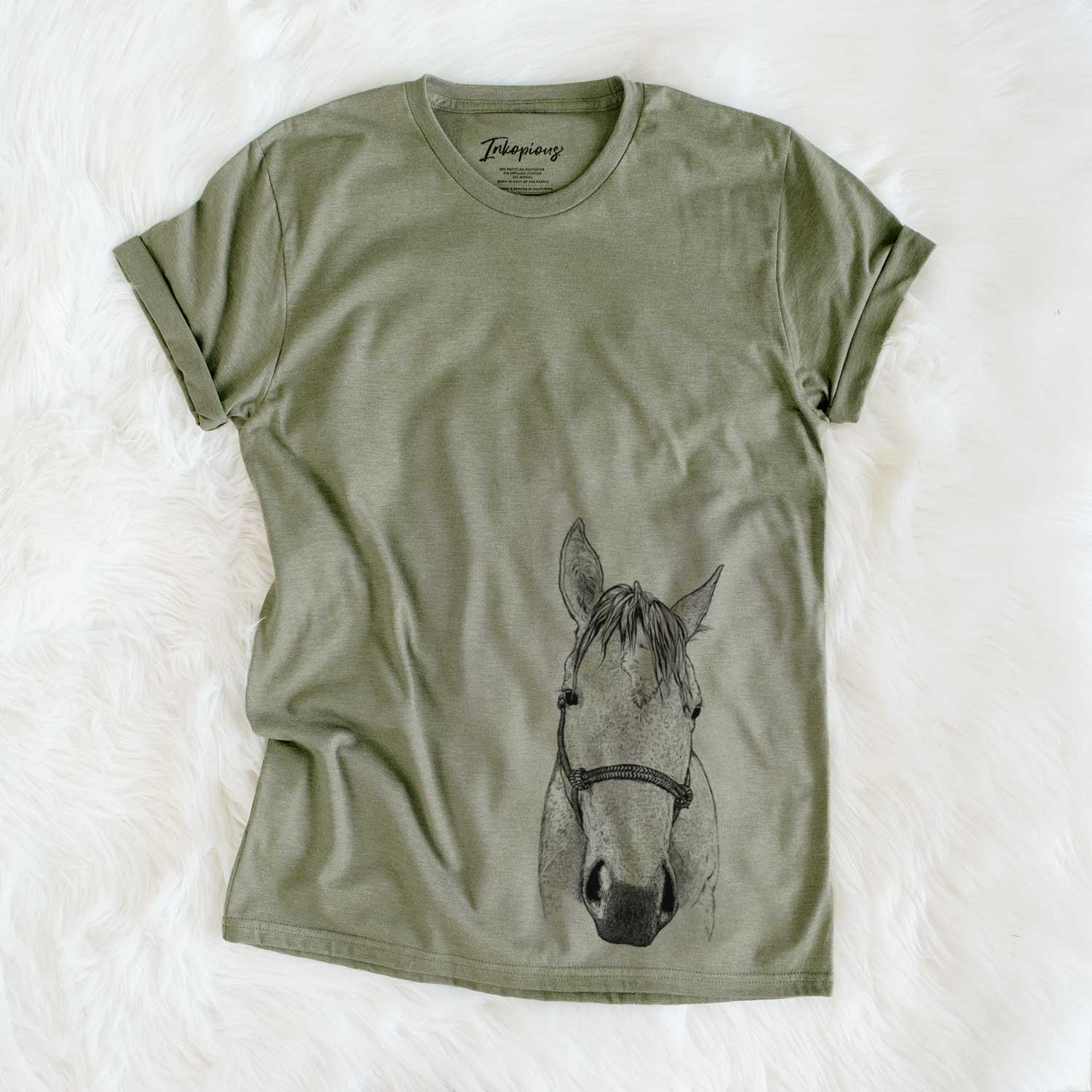Bare SeaBee the Quarter Horse - Unisex Crewneck