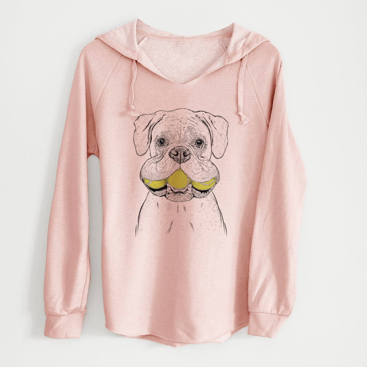 Bare Seamus the Boxer - Cali Wave Hooded Sweatshirt