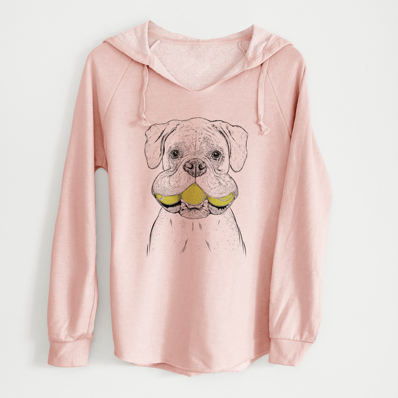 Bare Seamus the Boxer - Cali Wave Hooded Sweatshirt