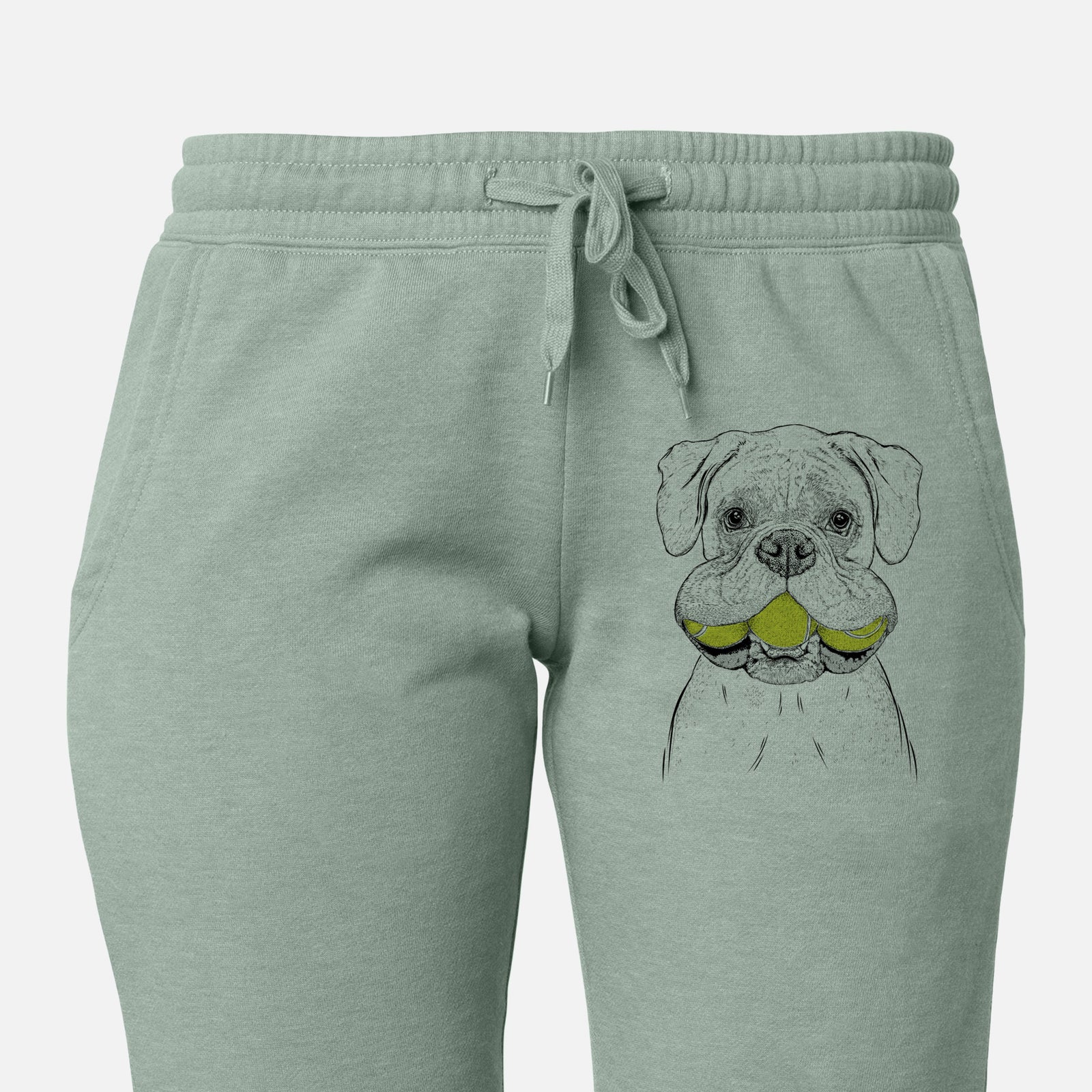 Seamus the Boxer - Women's Cali Wave Joggers