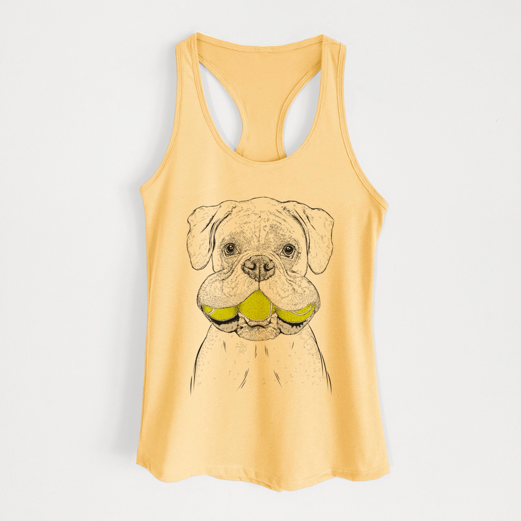 Seamus the Boxer - Women's Racerback Tanktop