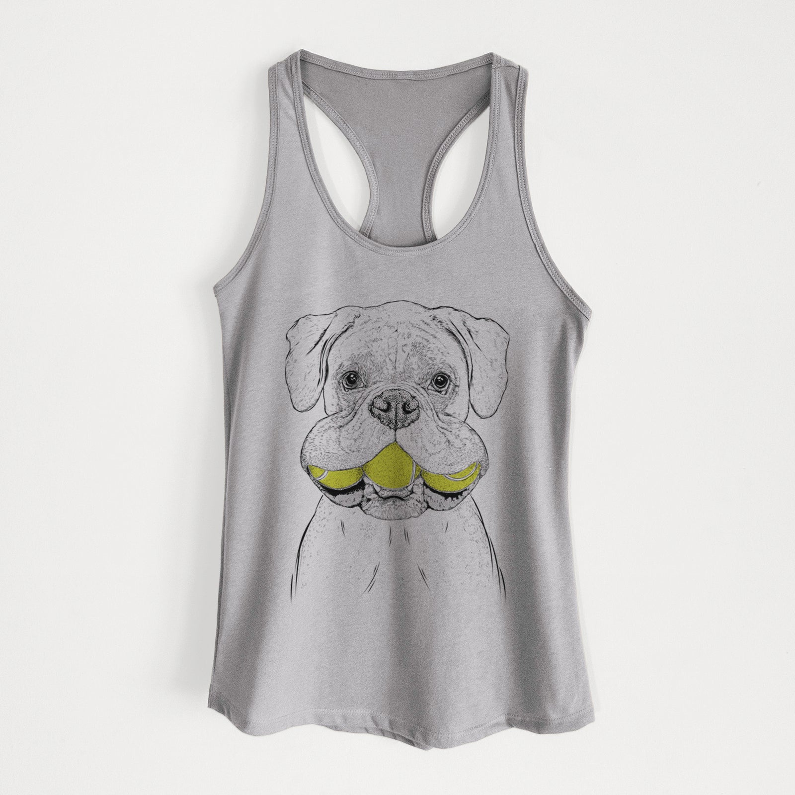 Seamus the Boxer - Women's Racerback Tanktop