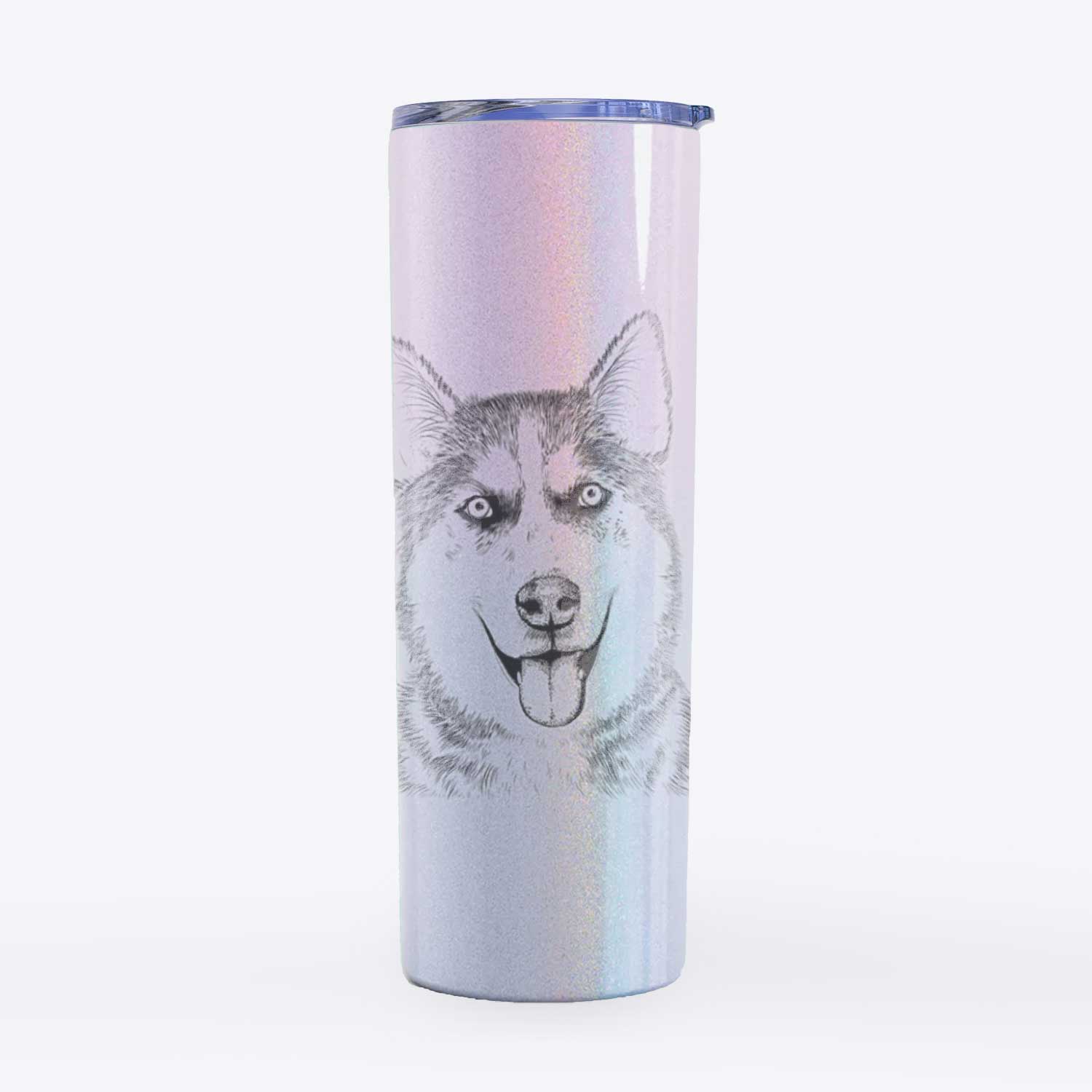 Sesi the Siberian Husky - 20oz Skinny Tumbler