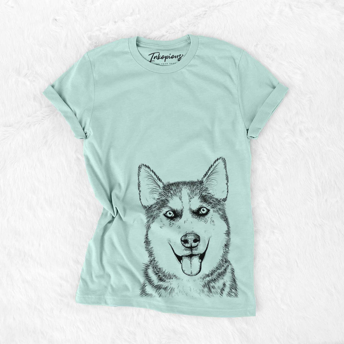 Sesi the Siberian Husky - Bella Canvas Unisex Crewneck