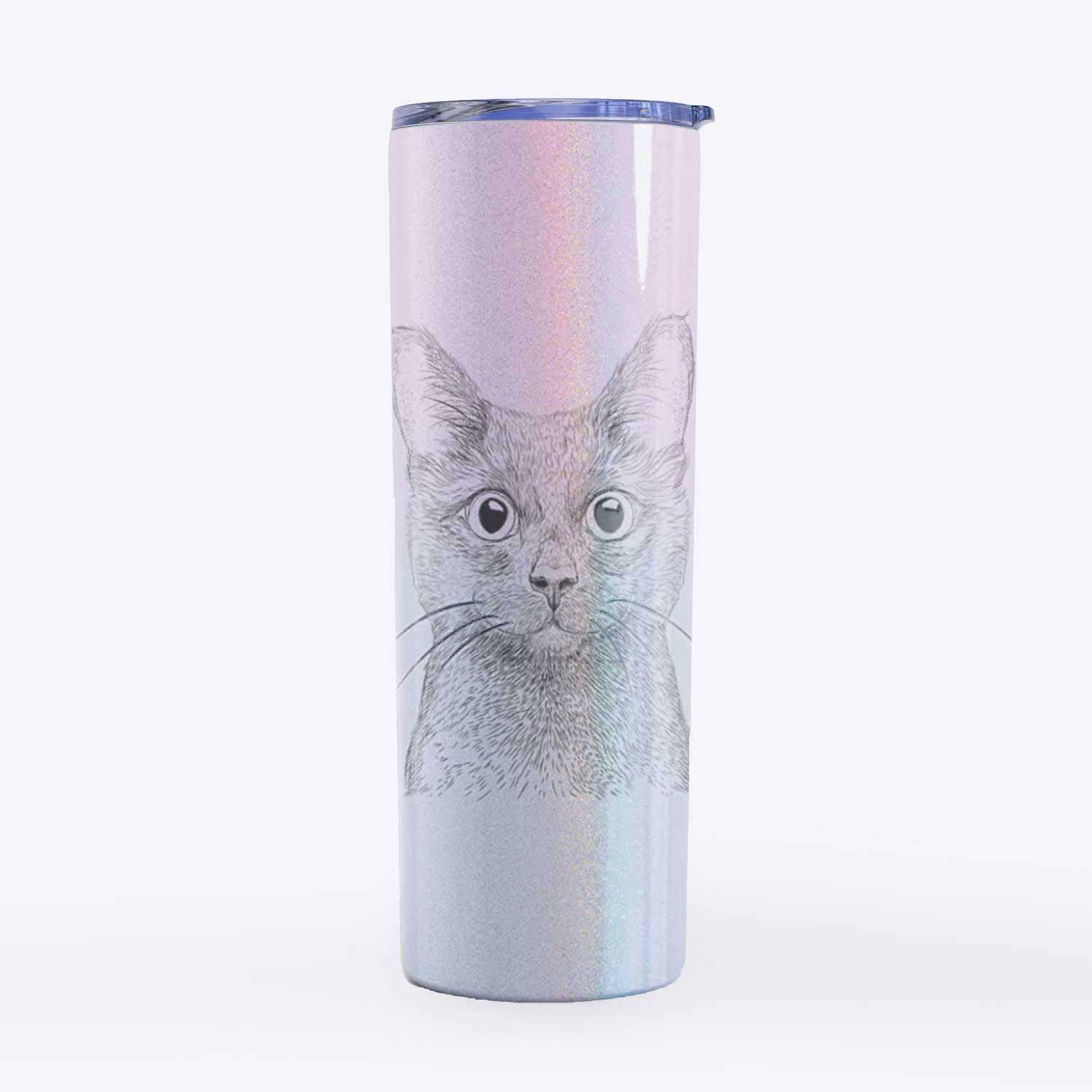 Shadow the Black Cat - 20oz Skinny Tumbler