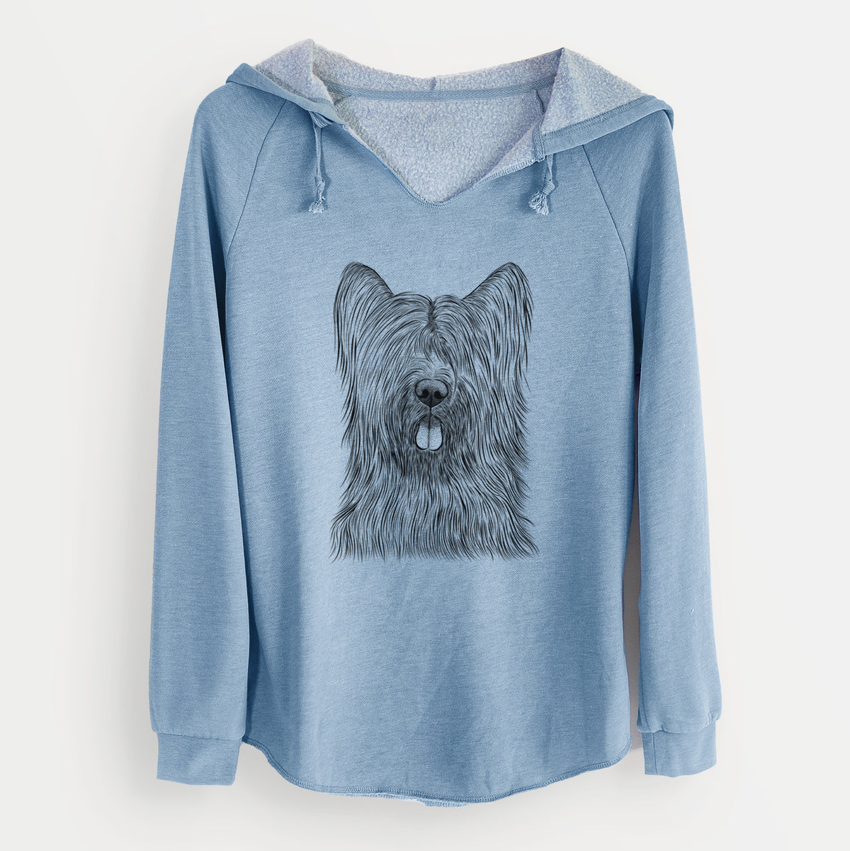 Bare Shay the Briard - Cali Wave Hooded Sweatshirt
