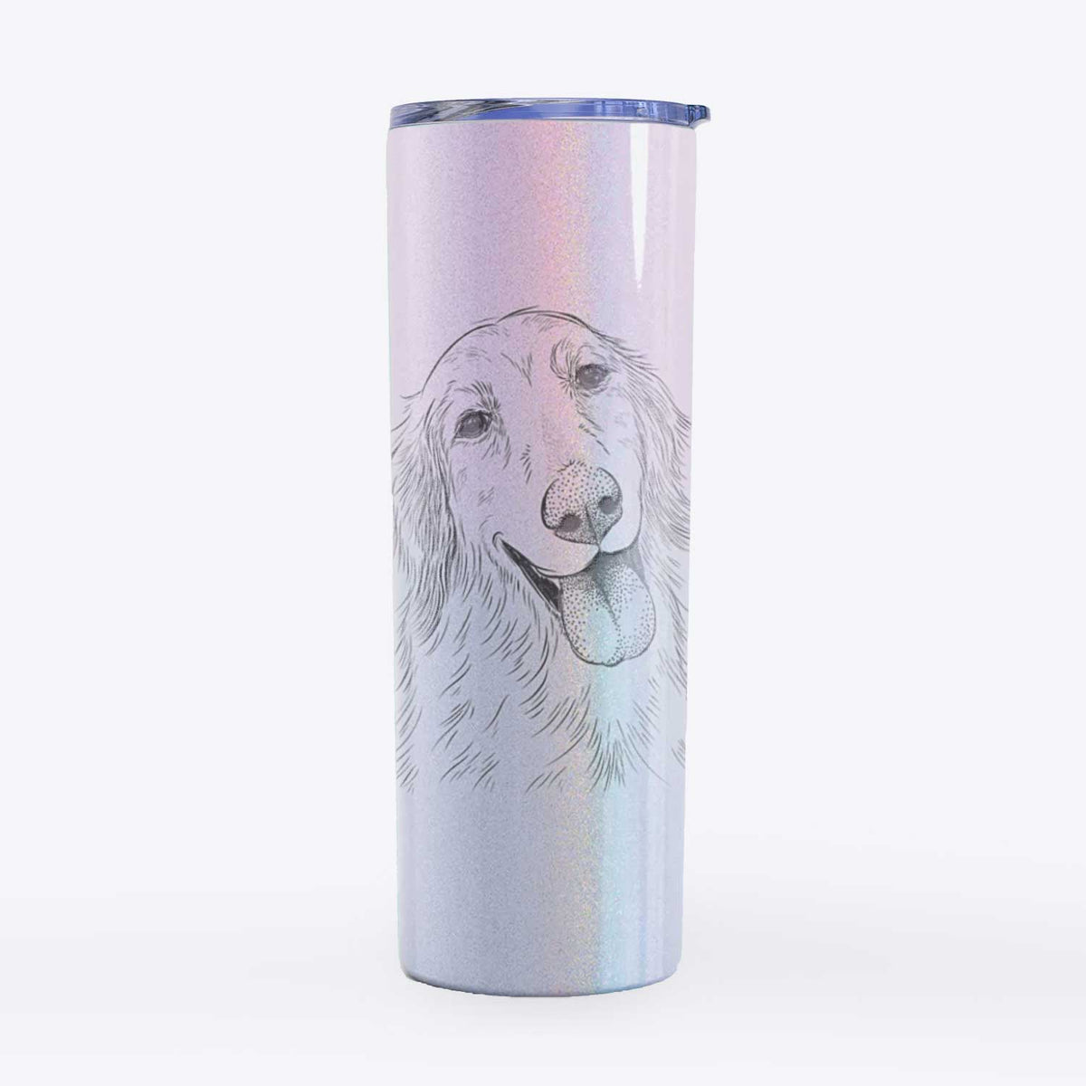 Shelby the Golden Retriever - 20oz Skinny Tumbler