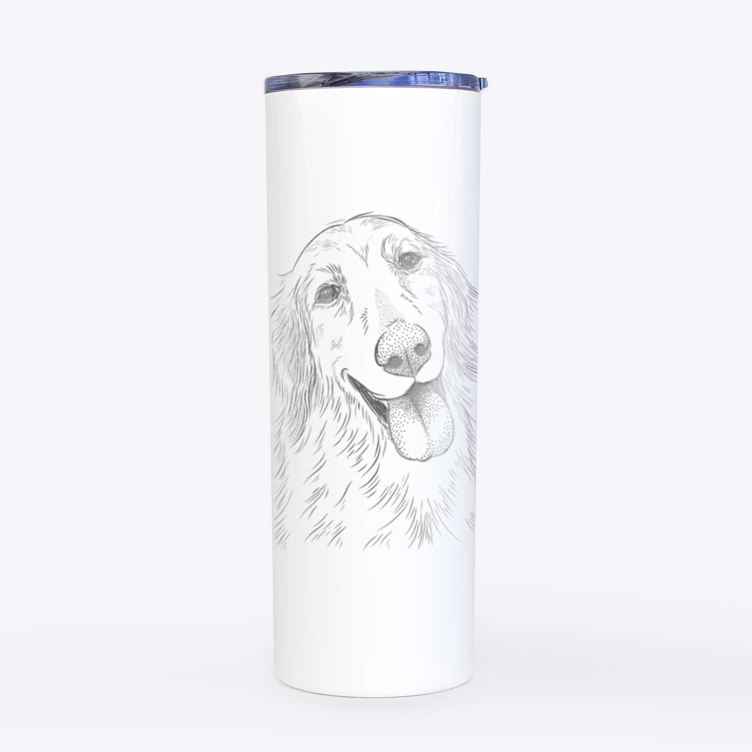 Shelby the Golden Retriever - 20oz Skinny Tumbler