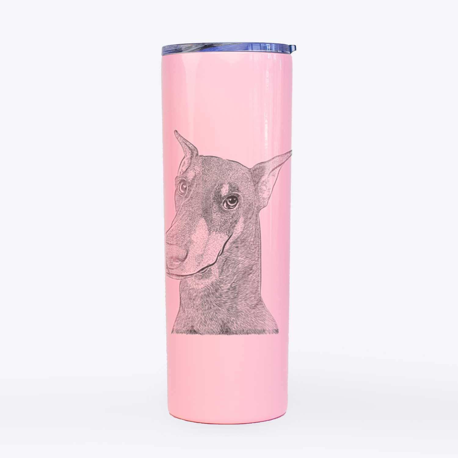 Shelby the Doberman Pinscher - 20oz Skinny Tumbler