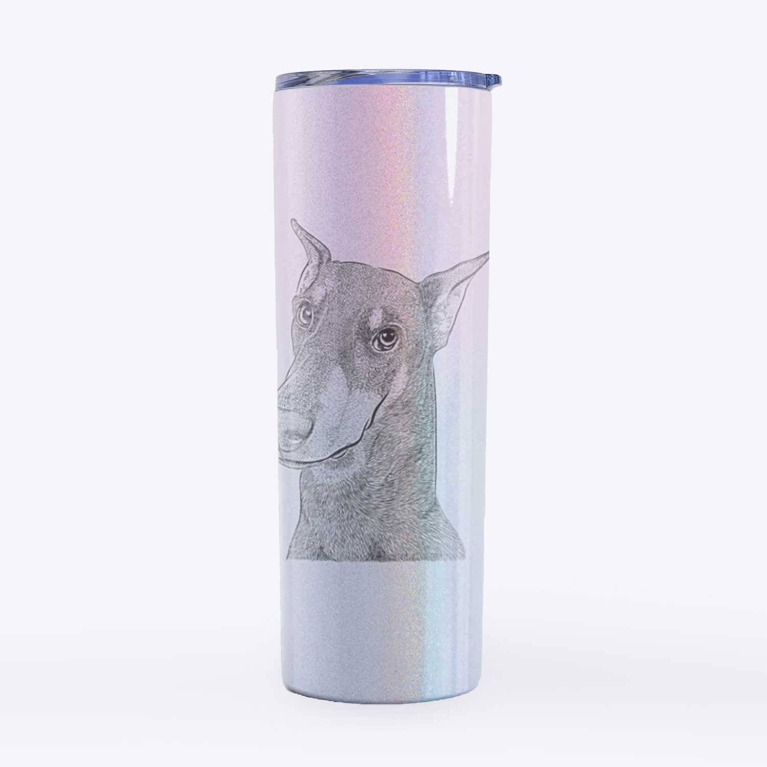 Shelby the Doberman Pinscher - 20oz Skinny Tumbler