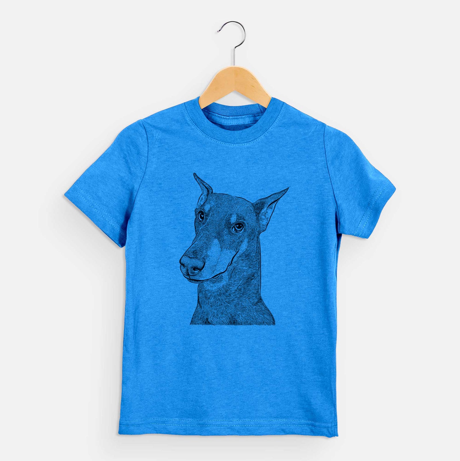 Bare Shelby the Doberman Pinscher - Kids/Youth/Toddler Shirt