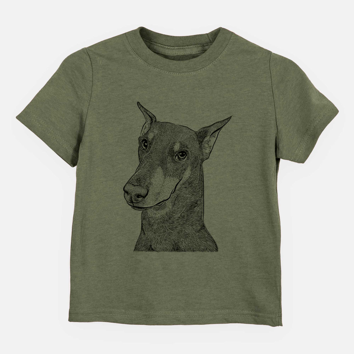 Bare Shelby the Doberman Pinscher - Kids/Youth/Toddler Shirt