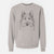 Bare Sheldon the Shetland Sheepdog - Unisex Pigment Dyed Crew Sweatshirt