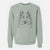 Bare Sheldon the Shetland Sheepdog - Unisex Pigment Dyed Crew Sweatshirt