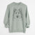 Bare Sheldon the Shetland Sheepdog - Unisex Pigment Dyed Crew Sweatshirt