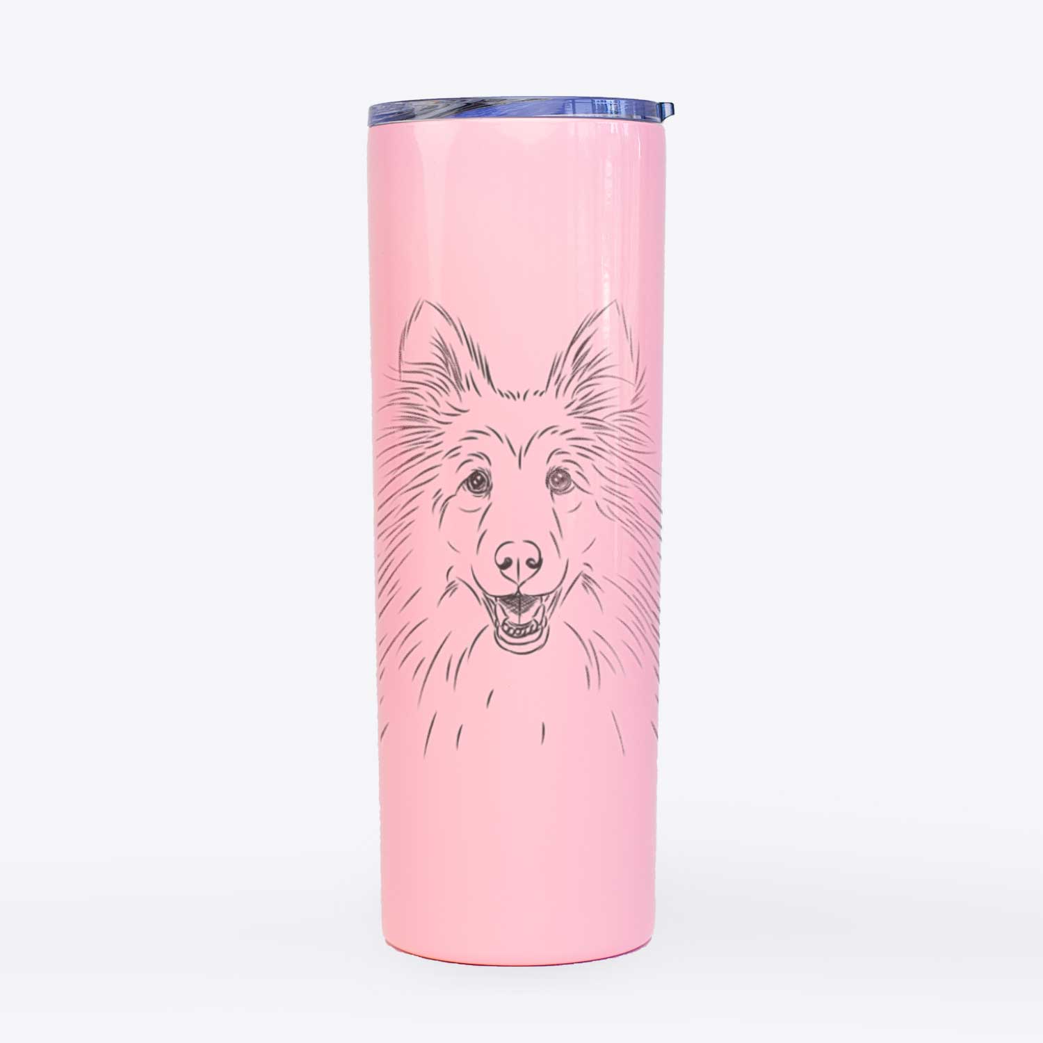 Sheldon the Shetland Sheepdog - 20oz Skinny Tumbler