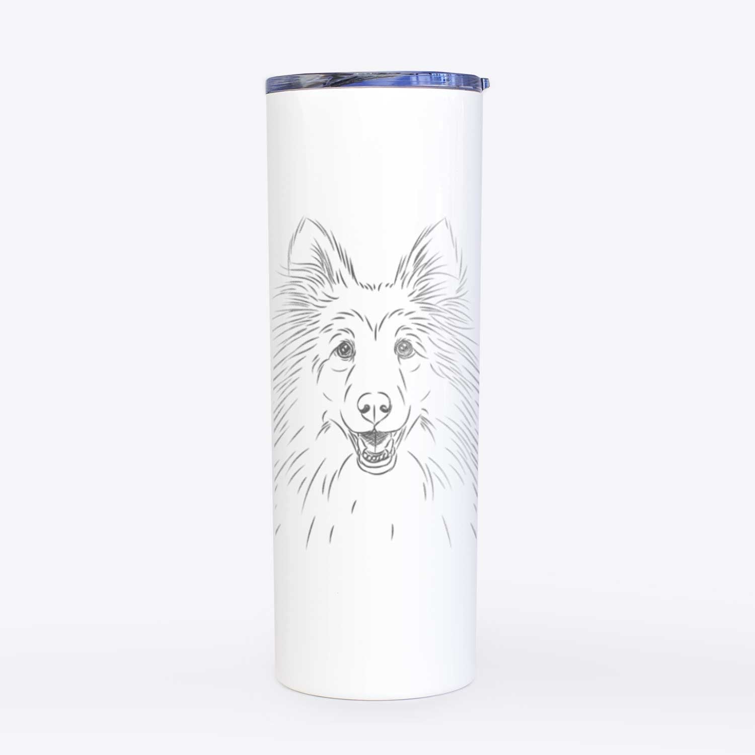 Sheldon the Shetland Sheepdog - 20oz Skinny Tumbler