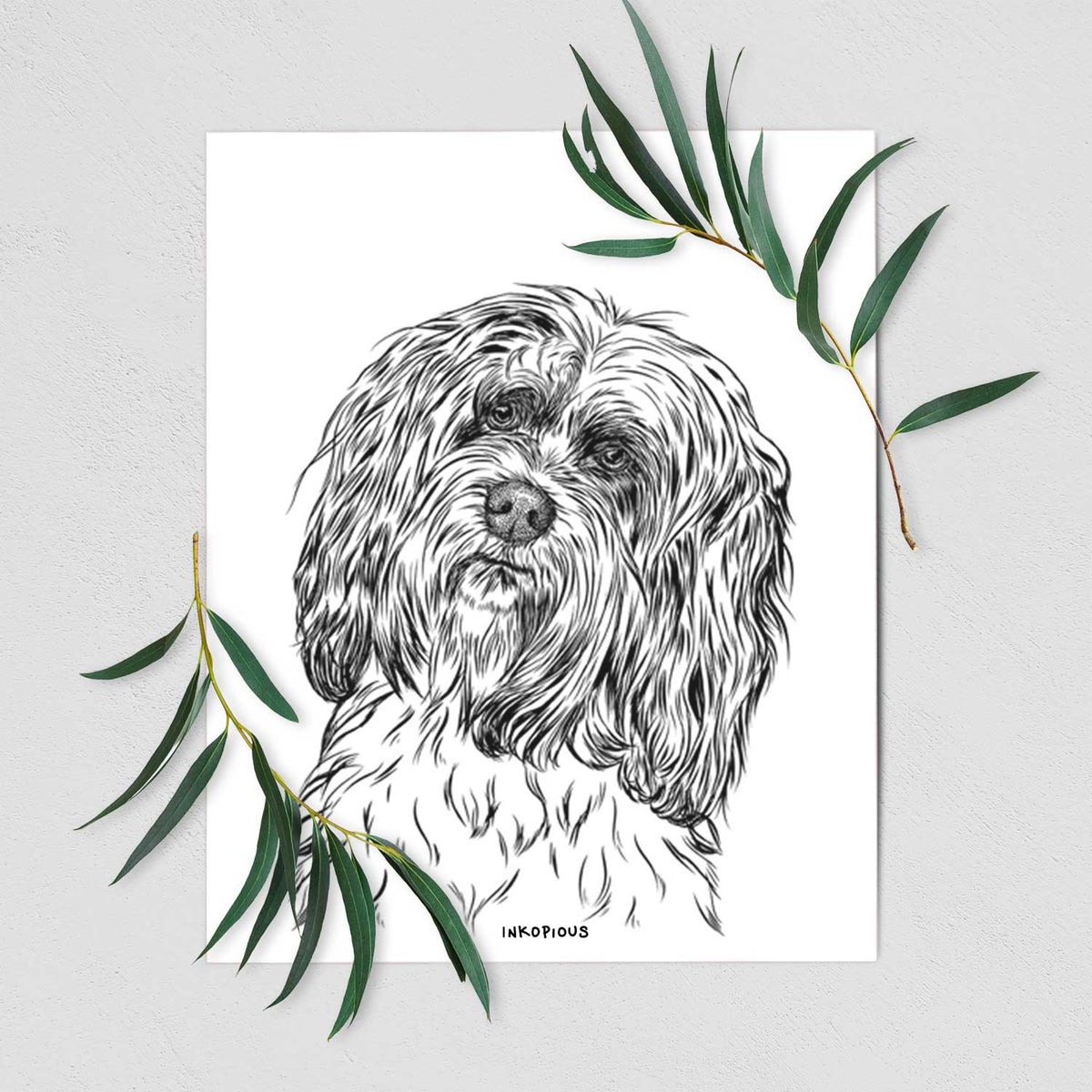 Shenpa the Tibetan Terrier Art Print