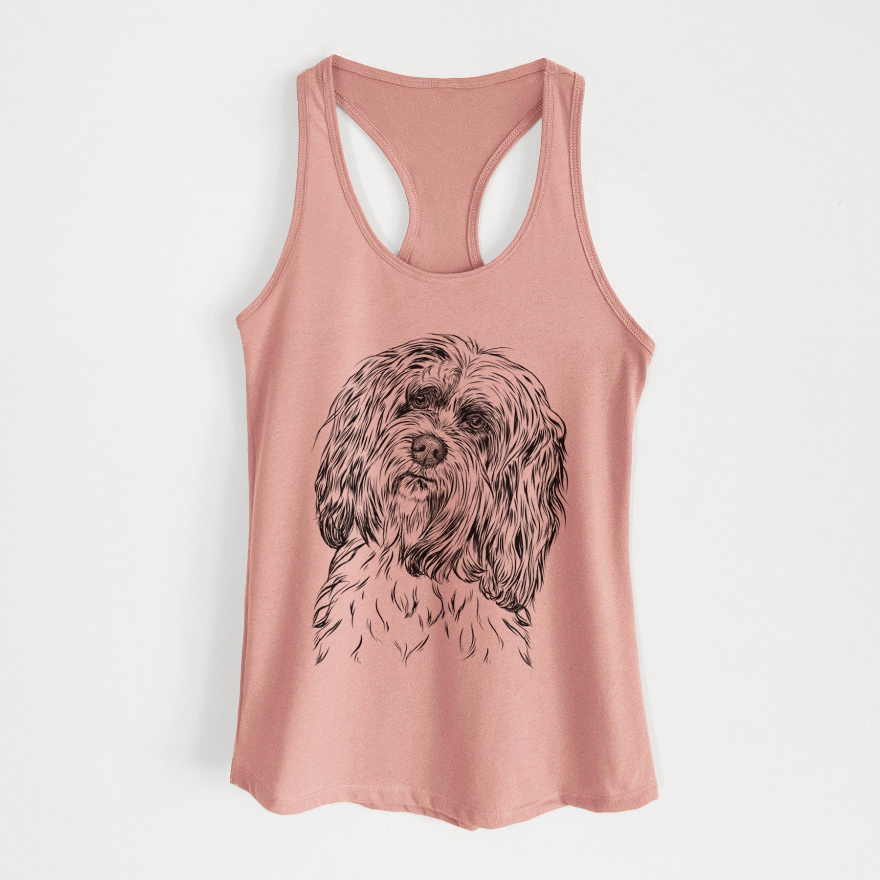 Shenpa the Tibetan Terrier - Women's Racerback Tanktop