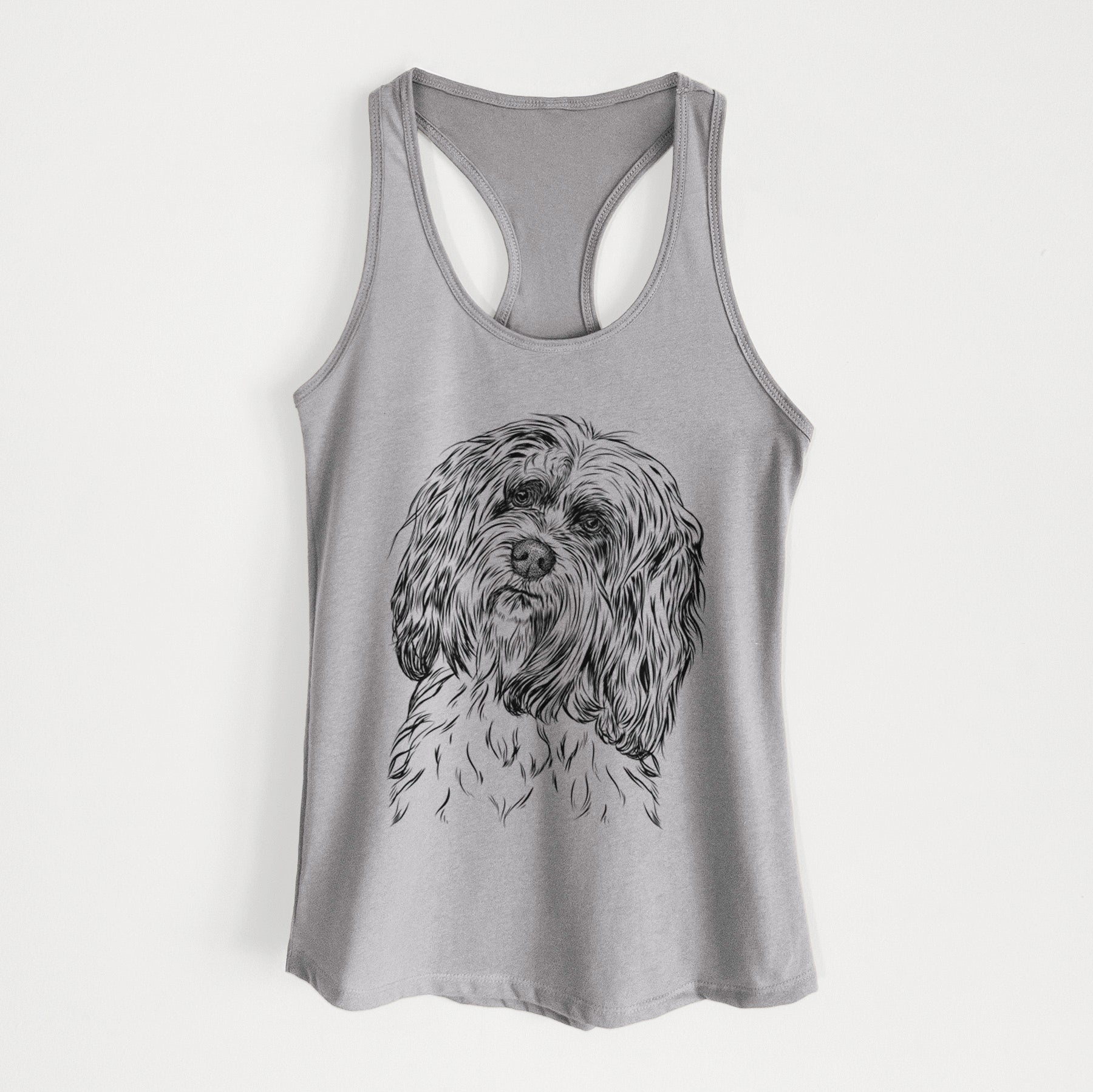 Shenpa the Tibetan Terrier - Women's Racerback Tanktop