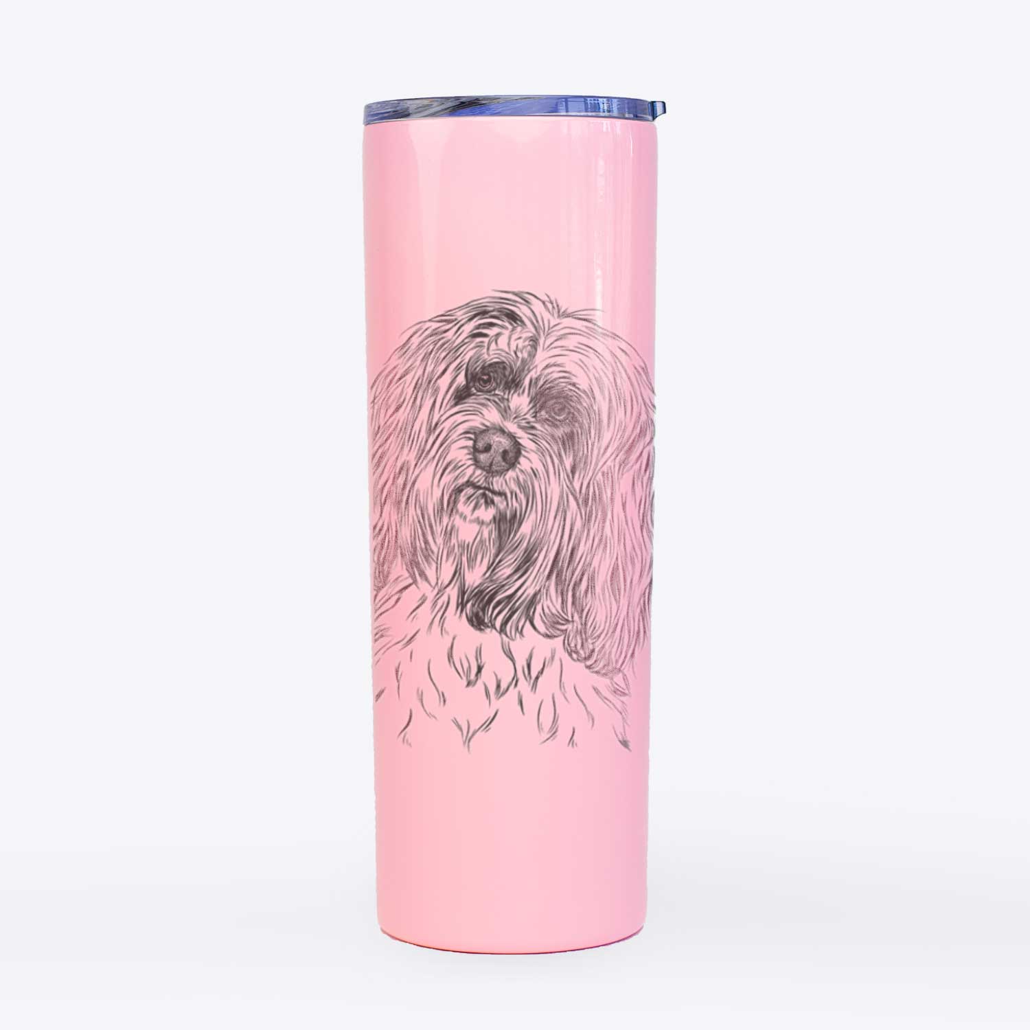 Shenpa the Tibetan Terrier - 20oz Skinny Tumbler