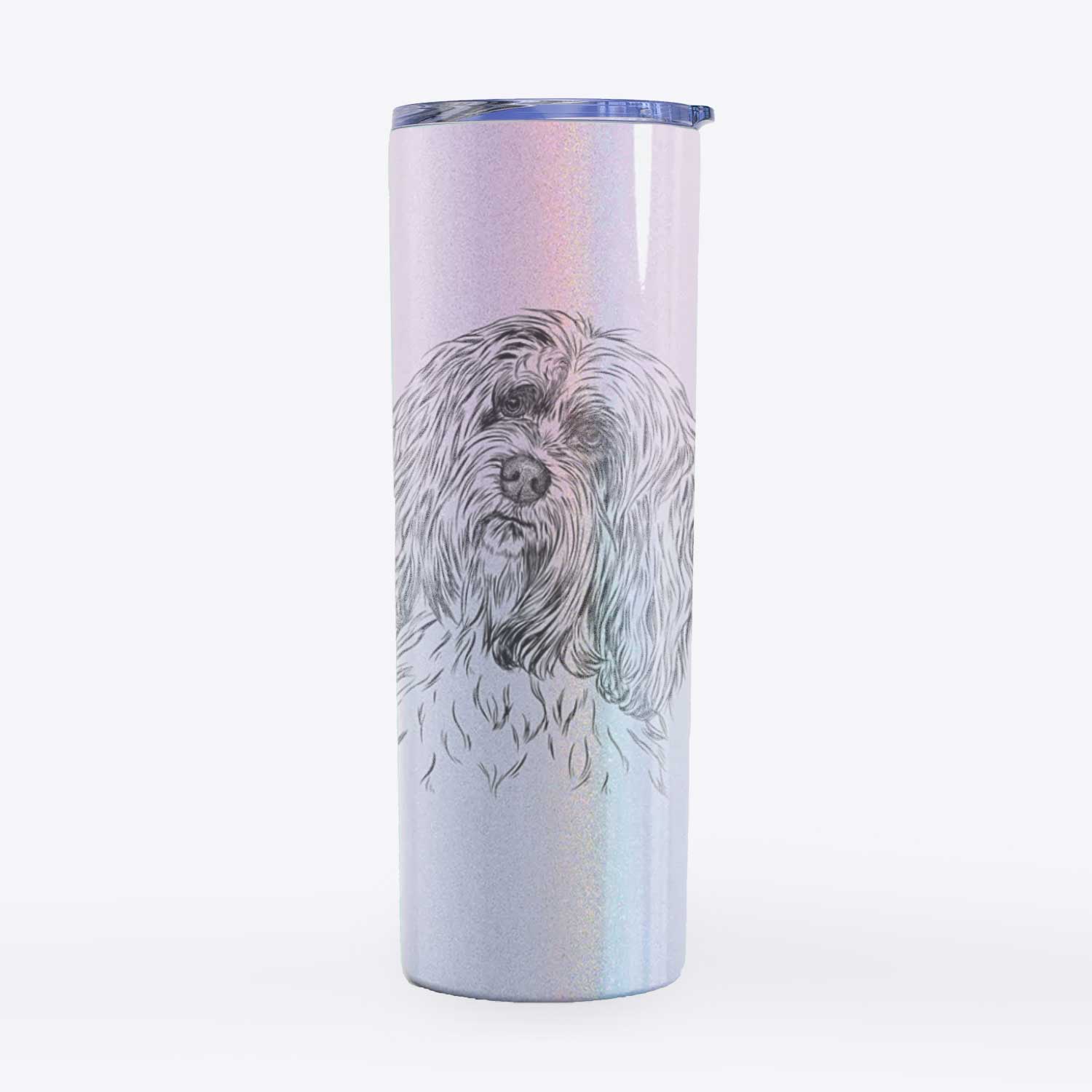 Shenpa the Tibetan Terrier - 20oz Skinny Tumbler