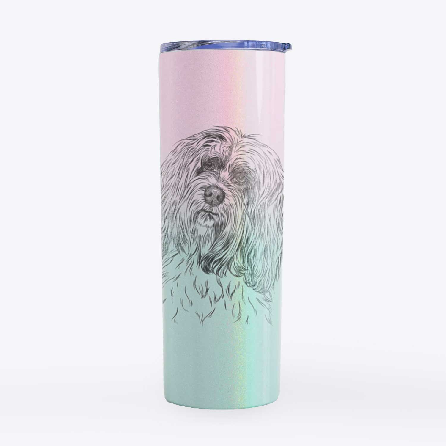 Shenpa the Tibetan Terrier - 20oz Skinny Tumbler