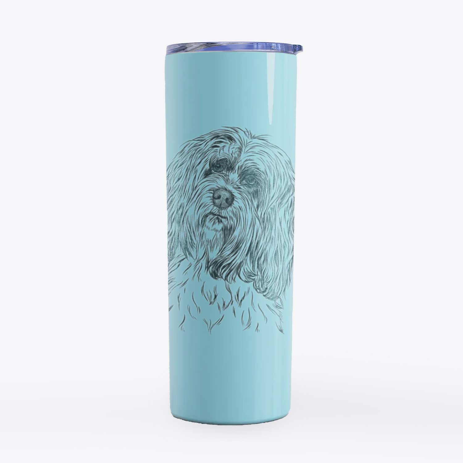 Shenpa the Tibetan Terrier - 20oz Skinny Tumbler