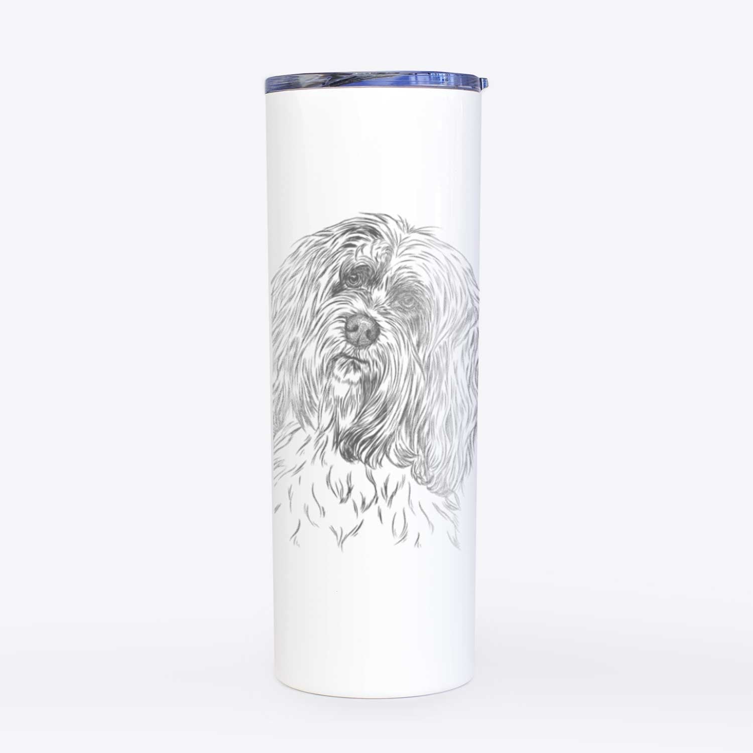 Shenpa the Tibetan Terrier - 20oz Skinny Tumbler