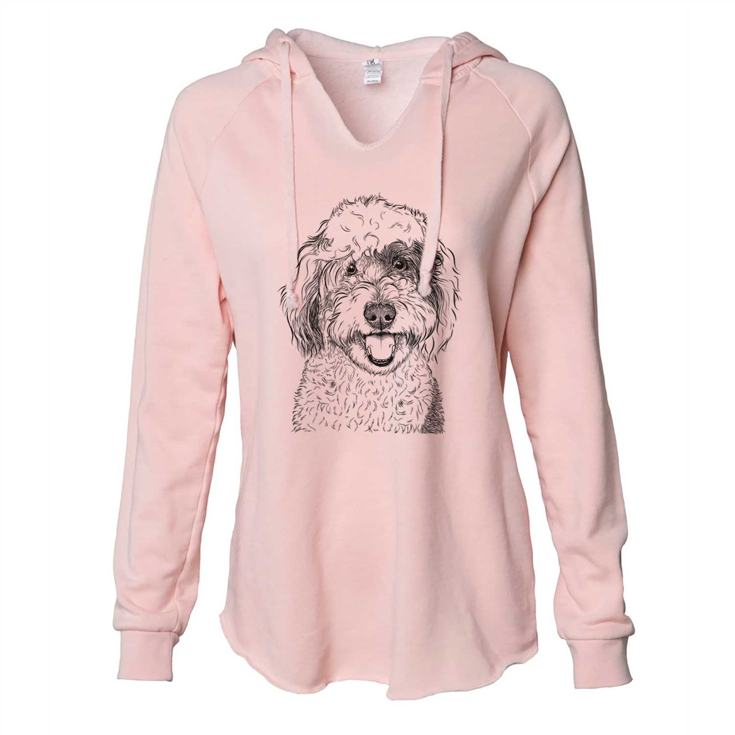 Sherlock the Sheepadoodle - Cali Wave Hooded Sweatshirt