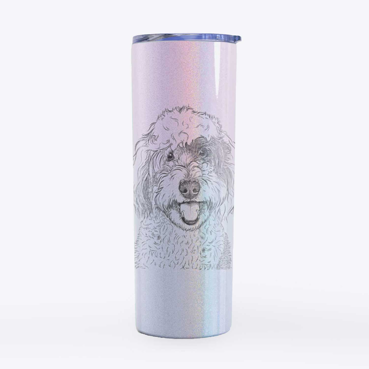 Sherlock the Sheepadoodle - 20oz Skinny Tumbler