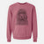 Bare Shilo the Irish Water Spaniel - Unisex Pigment Dyed Crew Sweatshirt