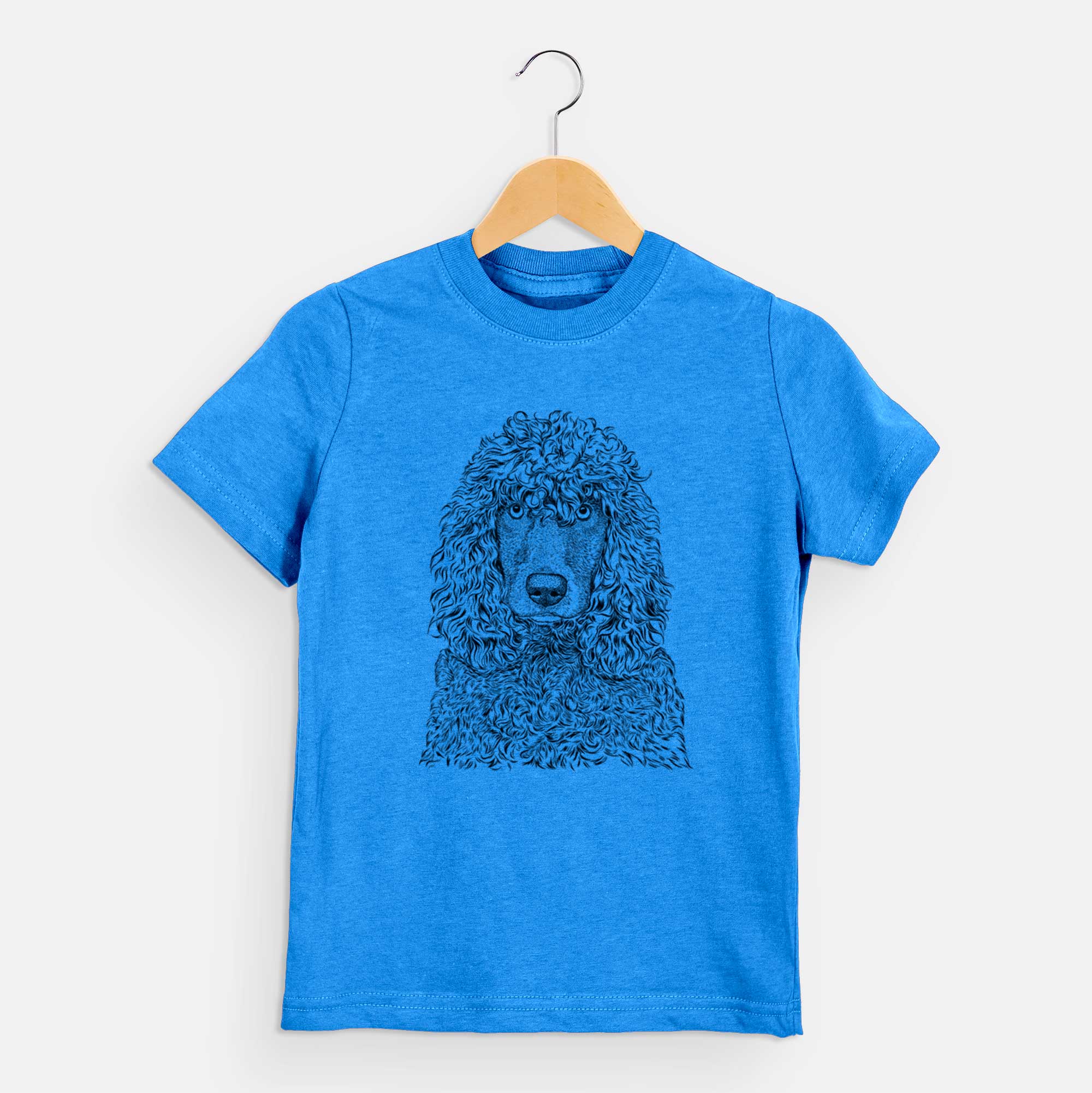 Bare Shilo the Irish Water Spaniel - Kids/Youth/Toddler Shirt