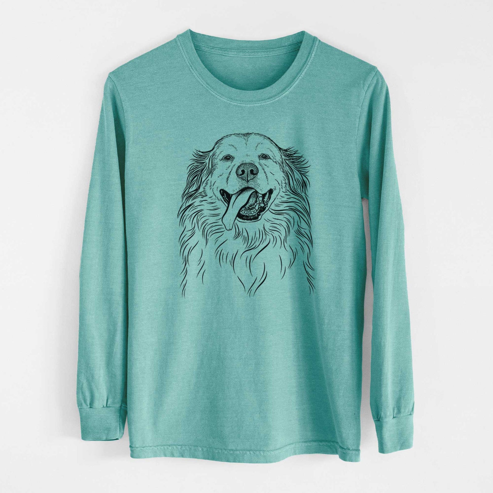 Bare Shooter the Golden Retriever - Heavyweight 100% Cotton Long Sleeve