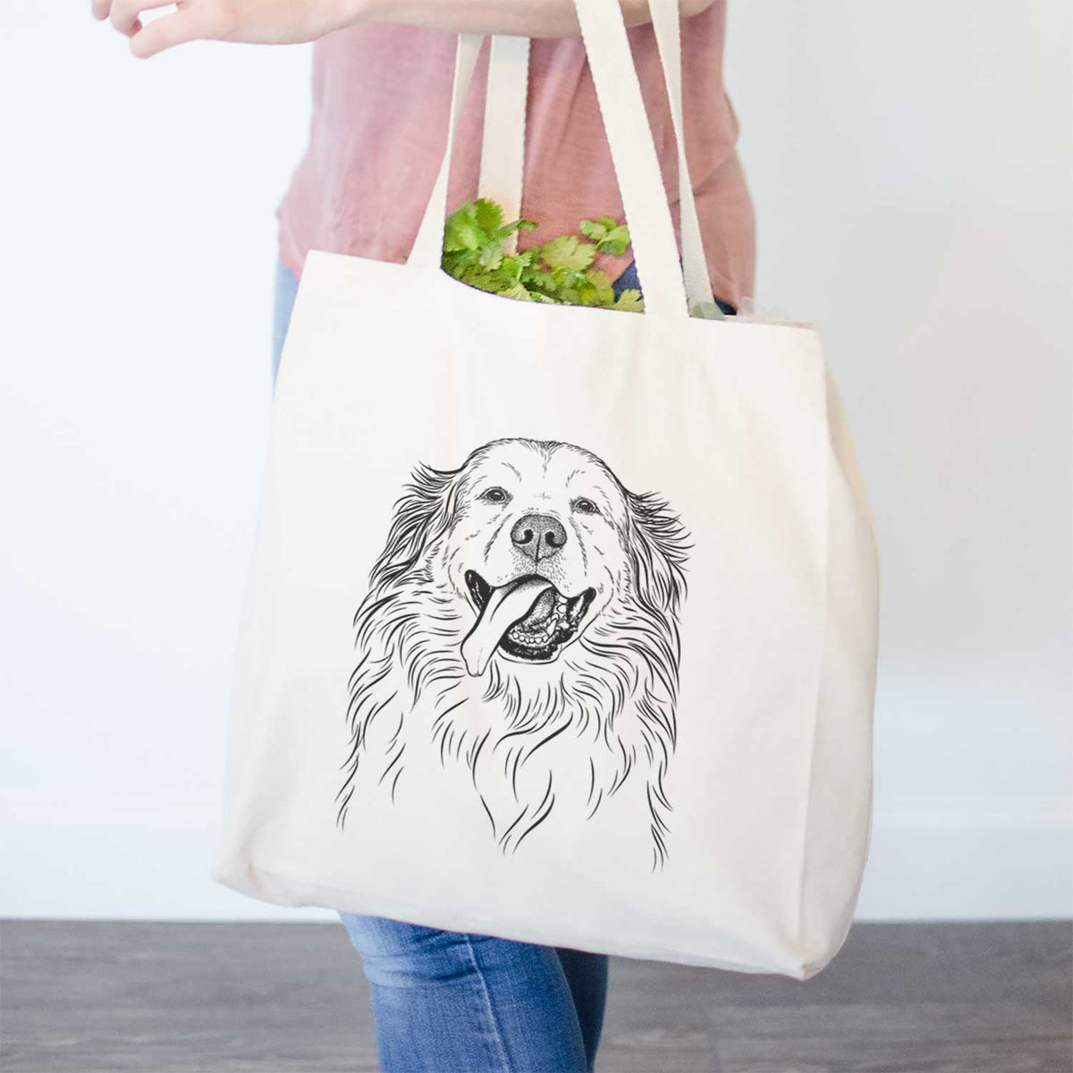 Shooter the Golden Retriever - Tote Bag