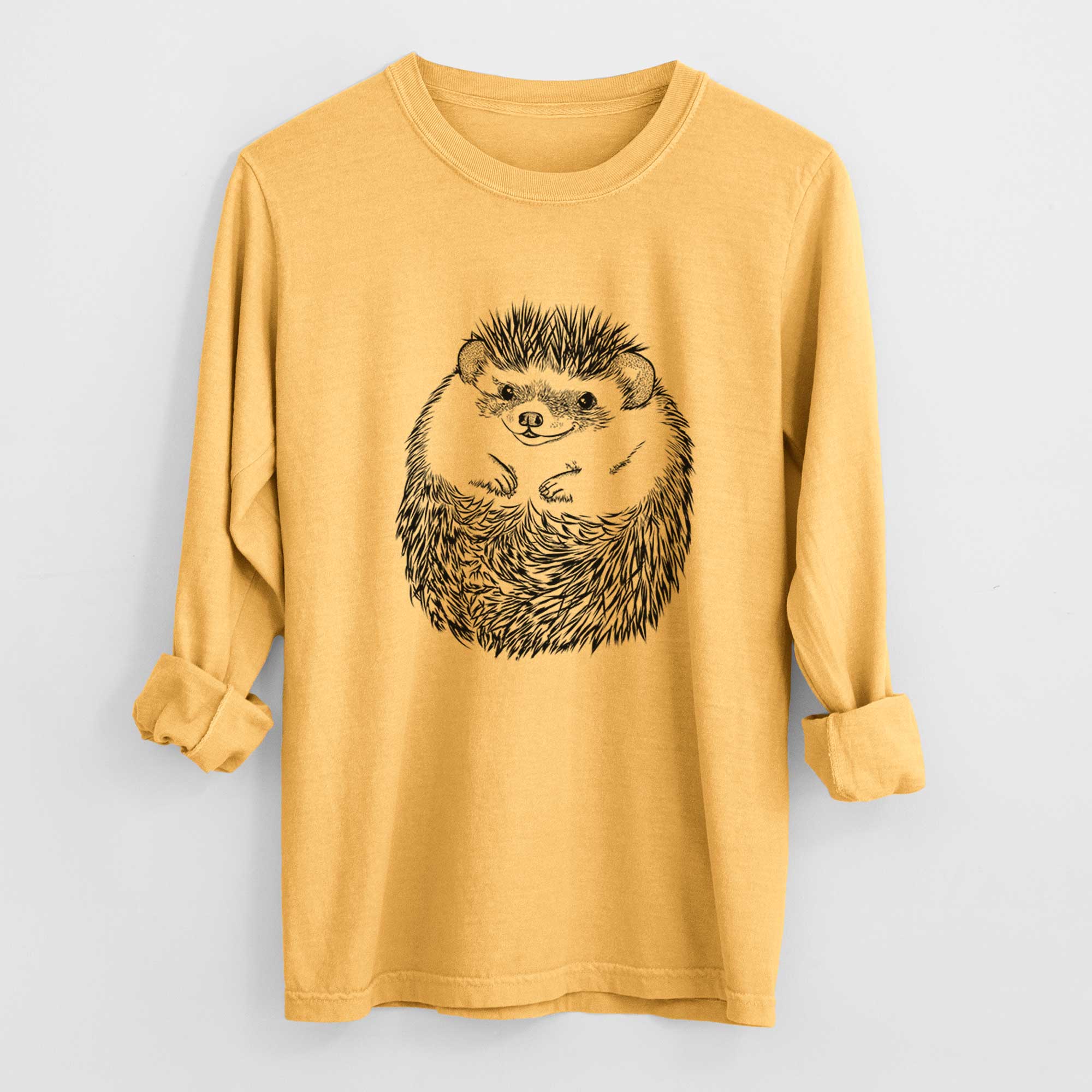 Bare Sid the Hedgehog - Heavyweight 100% Cotton Long Sleeve