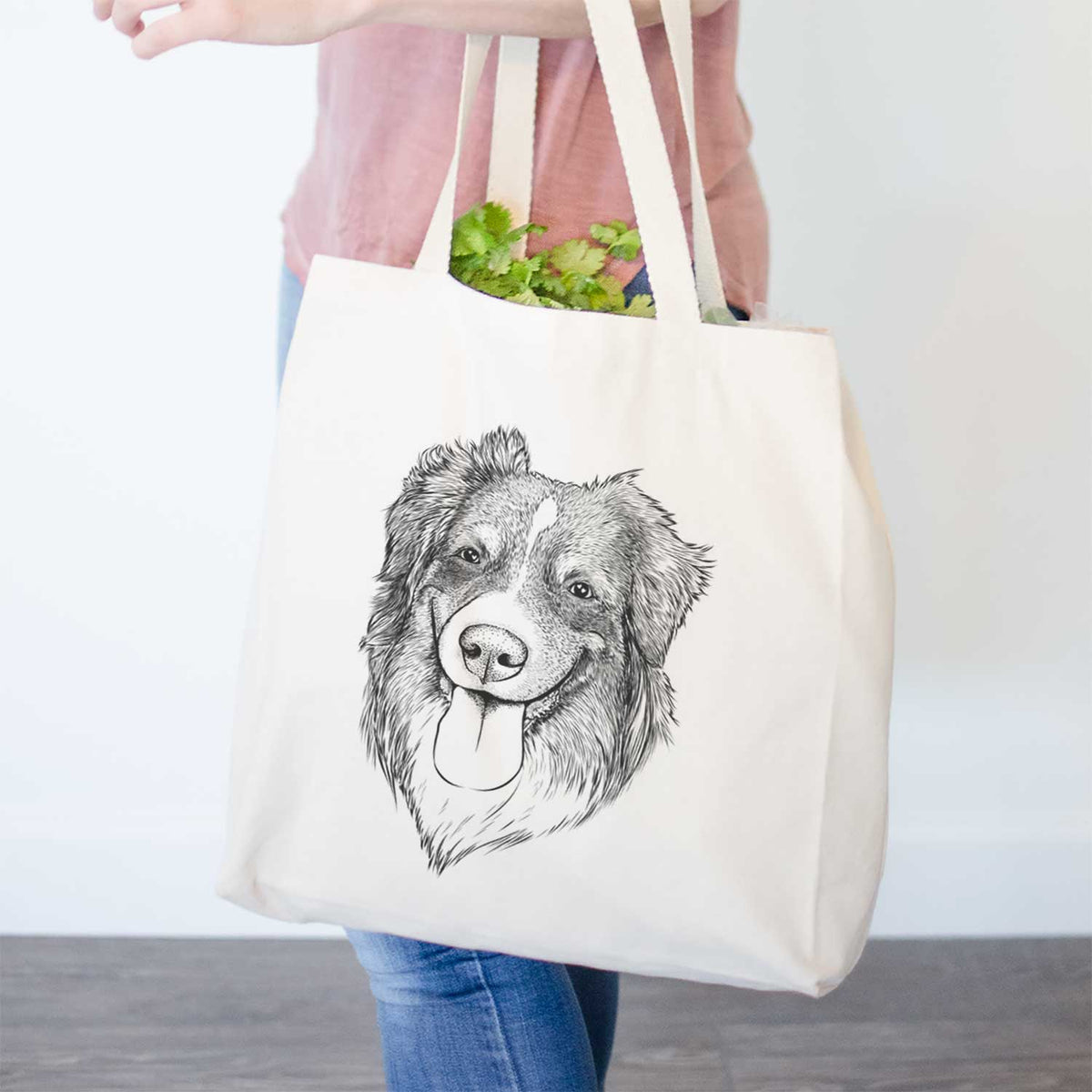 Siena the Australian Shepherd - Tote Bag