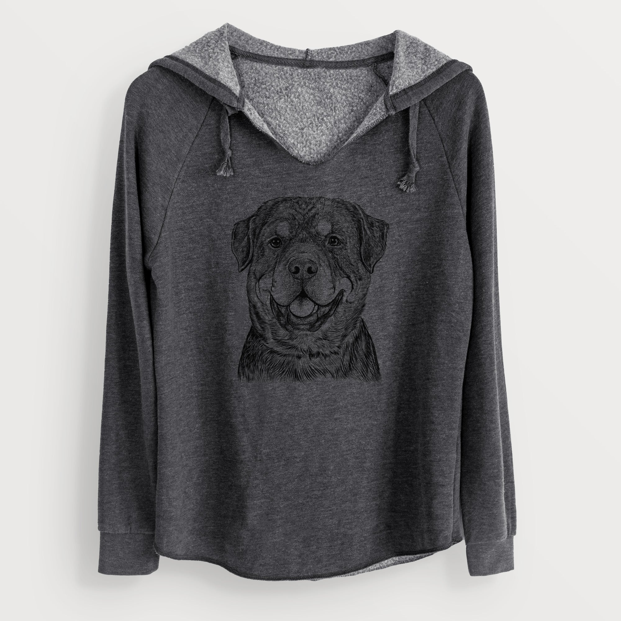 Bare Sig the Rottweiler - Cali Wave Hooded Sweatshirt