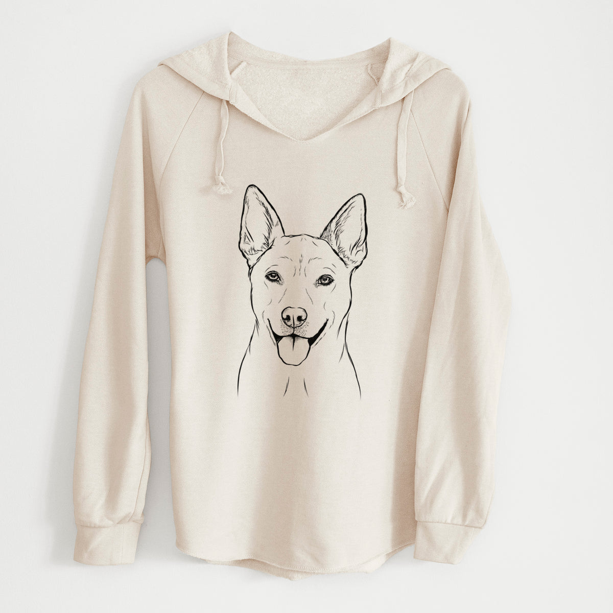 Bare Silly Lilly the Mixed Breed - Cali Wave Hooded Sweatshirt