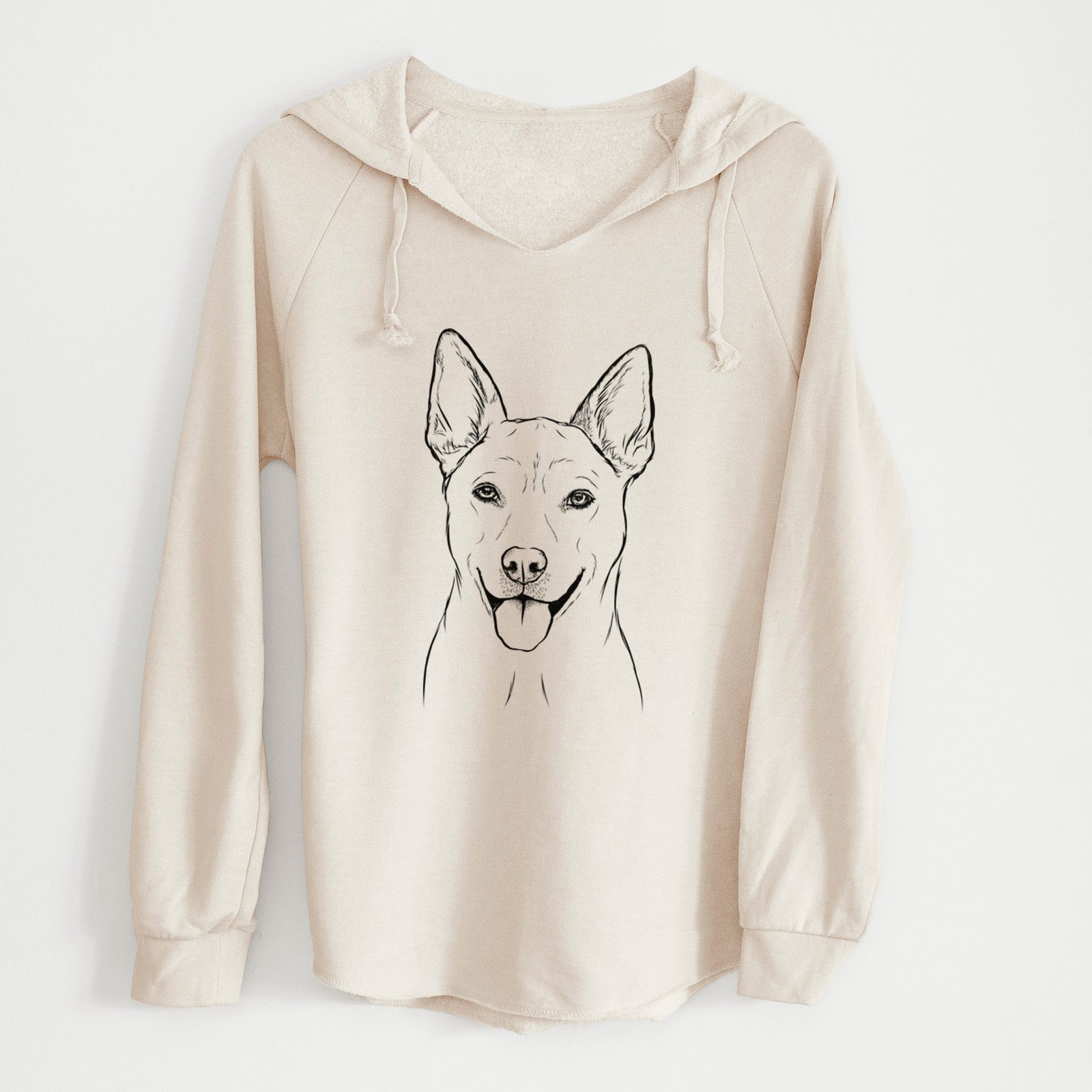 Bare Silly Lilly the Mixed Breed - Cali Wave Hooded Sweatshirt