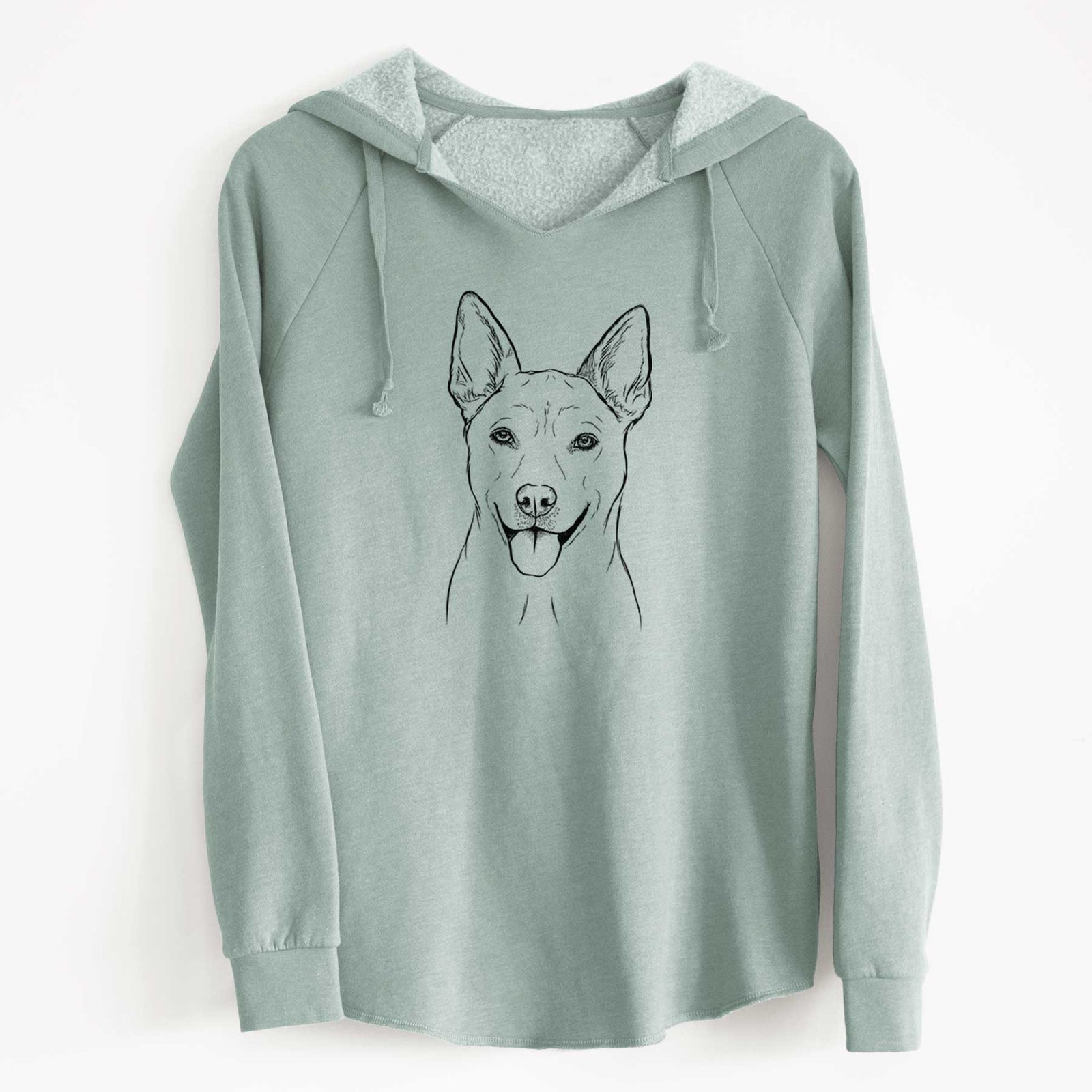 Bare Silly Lilly the Mixed Breed - Cali Wave Hooded Sweatshirt