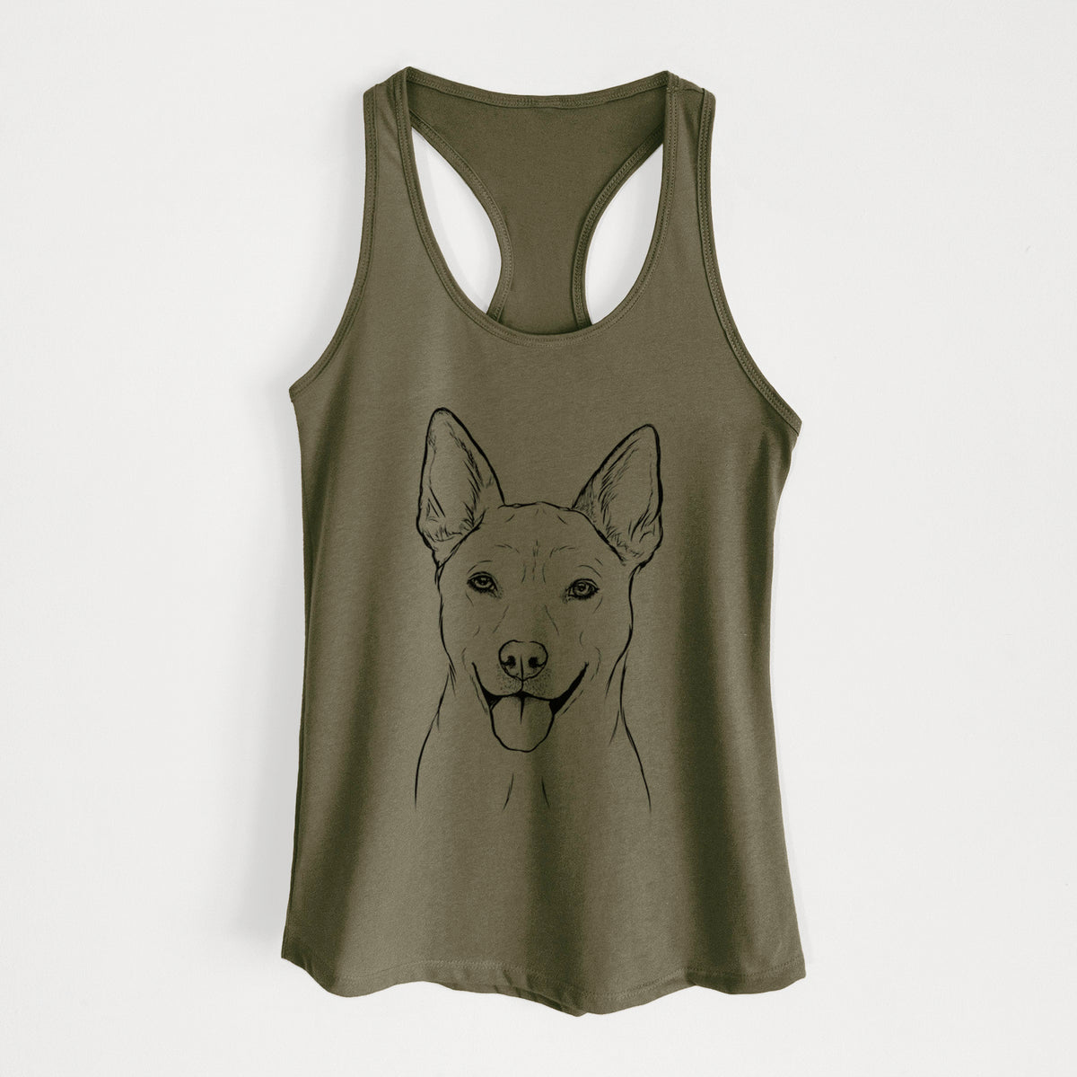 Silly Lilly the Mixed Breed - Women's Racerback Tanktop