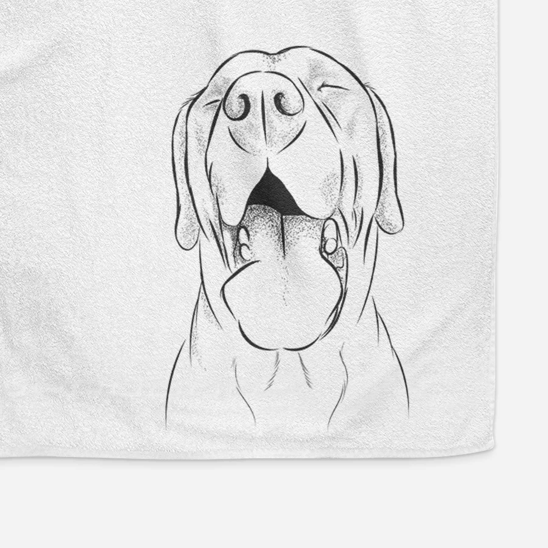 Silly Lilly the Labrador Retriever Decorative Hand Towel