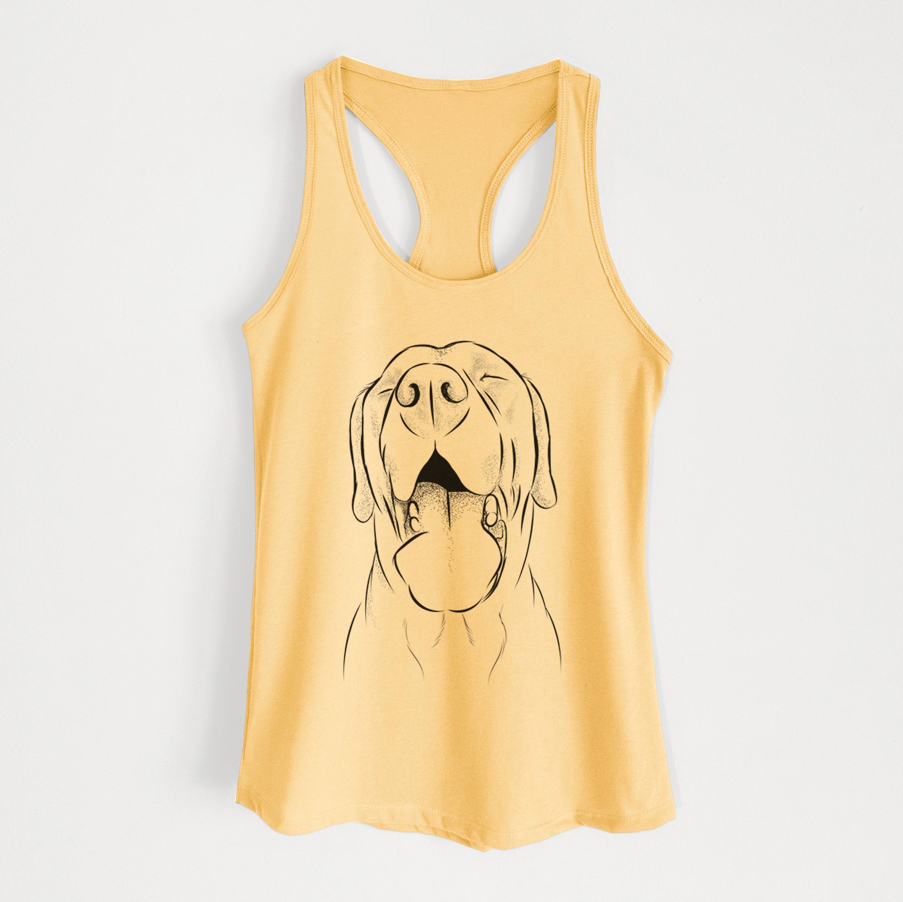 Silly Lilly the Labrador Retriever - Women's Racerback Tanktop