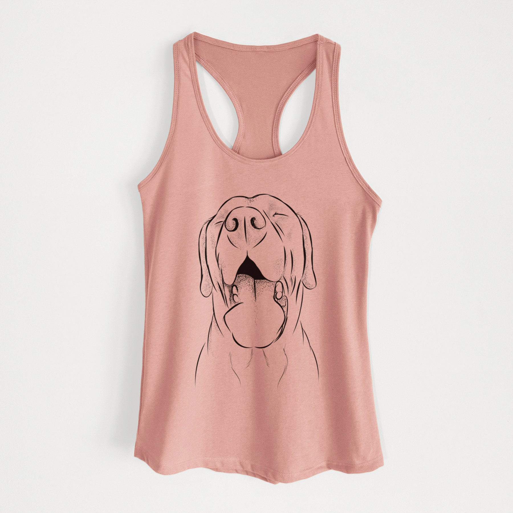 Silly Lilly the Labrador Retriever - Women's Racerback Tanktop